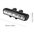 thumbnail image 3 of Lámpara de bicicleta 3,7 V linterna de bicicleta USB recargable luz trasera accesorios de ciclismo DQrwqpou Accesorios para bicicletas, 3 of 3