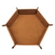 thumbnail image 2 of Bandeja de dados CUTICAT Conjunto Bandejas Hexagonas rodante PU Marrón Tipo A, 2 of 8