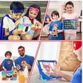 thumbnail image 4 of BMOUO Case for iPad 9.7 2018/2017/iPad Air 2-Built-in Screen Protector 360 Rotating Stand & Hand & Shoulder Strap Kids Case for iPad 9.7 Inch 2018 (6th Generation)/2017 (5th Gen)/Air 2, Colorful, 4 of 8