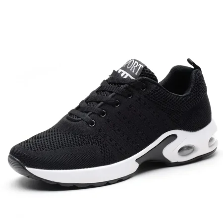 

Men‘s Lightweight Breathable Running Shoes Walking Sneakers Athletic Footwear For Jogging Training Fitness