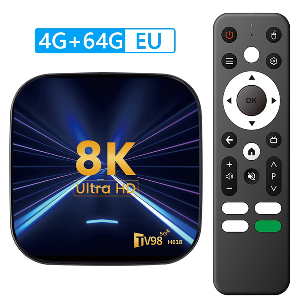 TV Box 14 8k HD Media Player 2.4G/5G Dual (EU 64GB) | Walmart en línea
