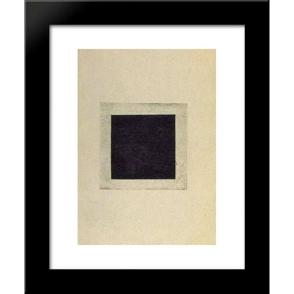 Black Square 20x24 Framed Art Print by Malevich, Kazimir
