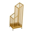 thumbnail image 4 of kurtrusly Standing Umbrella Holder Sturdy Parasol Storage Rack for Office Bar Hallway Golden Golden 20x25x62cm, 4 of 4