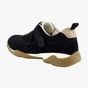 Vionic Women's Walk Slim Gia Sneaker Black Suede/Leather 10.5M