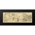 thumbnail image 2 of Colton 24x11 Black Modern Framed Museum Art Print Titled - Union Pacific Railway - Colton 1888, 2 of 5