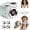 Green, variant on Mini Camera Shaped Portable Fan with Lanyard - 199-Speed USB Rechargeable Personal Fan with LED Display, Portable Handheld & Neck Fan for Outdoor, Travel, Office Desk (Green)