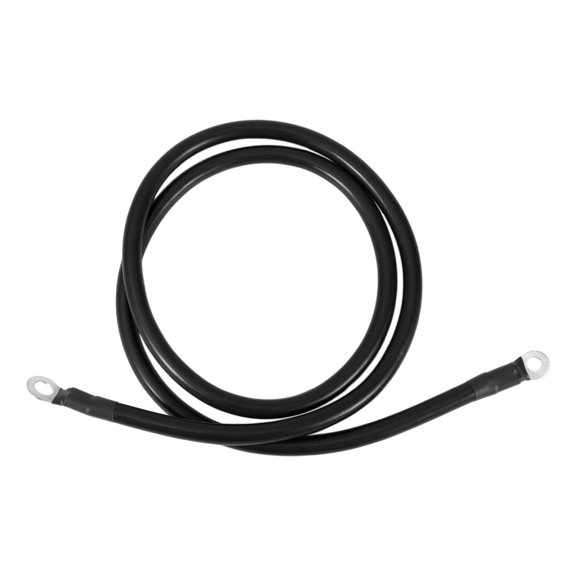 135cm 2AWG Battery Inverter Cable 3/8" 5/16" Battery Cable Tinned Copper Black OT Type 1 Pc