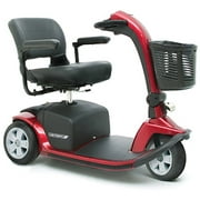 Pride Victory 10 3-Wheel Standard Scooter, Red