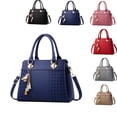 thumbnail image 1 of LHSHID Womens Handbags Ladies Purse Satchel Shoulder Bags Roomy Fashion Tote Leather Bag Handbag Storage Organizer Handbag Charms Handbag Storage Handbags And Purses For Women Over 50, 1 of 7