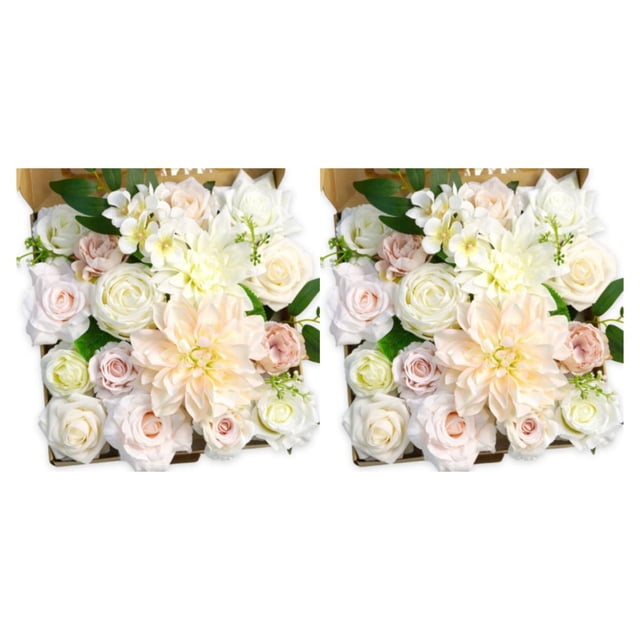 Wosthever Flores artificiales atractivas para todas las estaciones para cada mes Ramo de bajo mantenimiento Type10 NO10