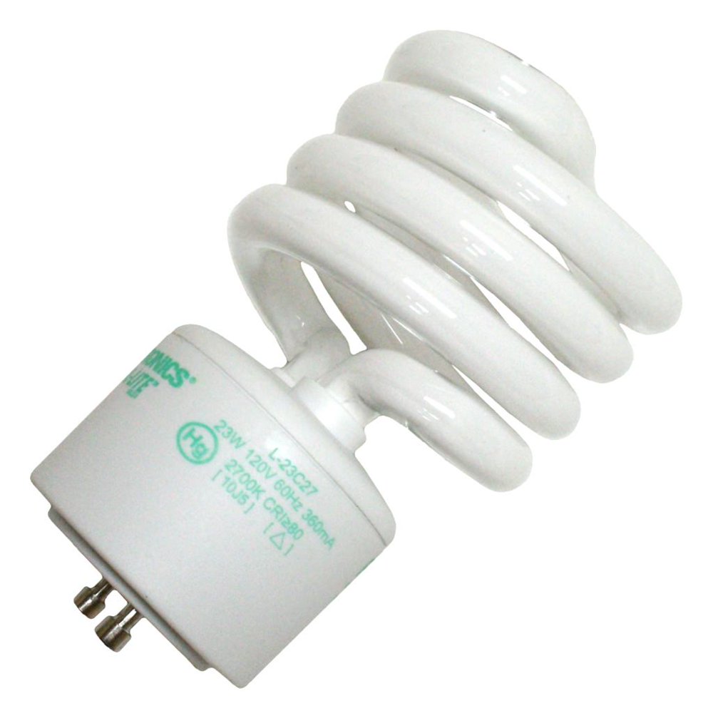 Litetronics 58630 L23C27 23W T3 GU24 120V 2700K Twist Style Twist