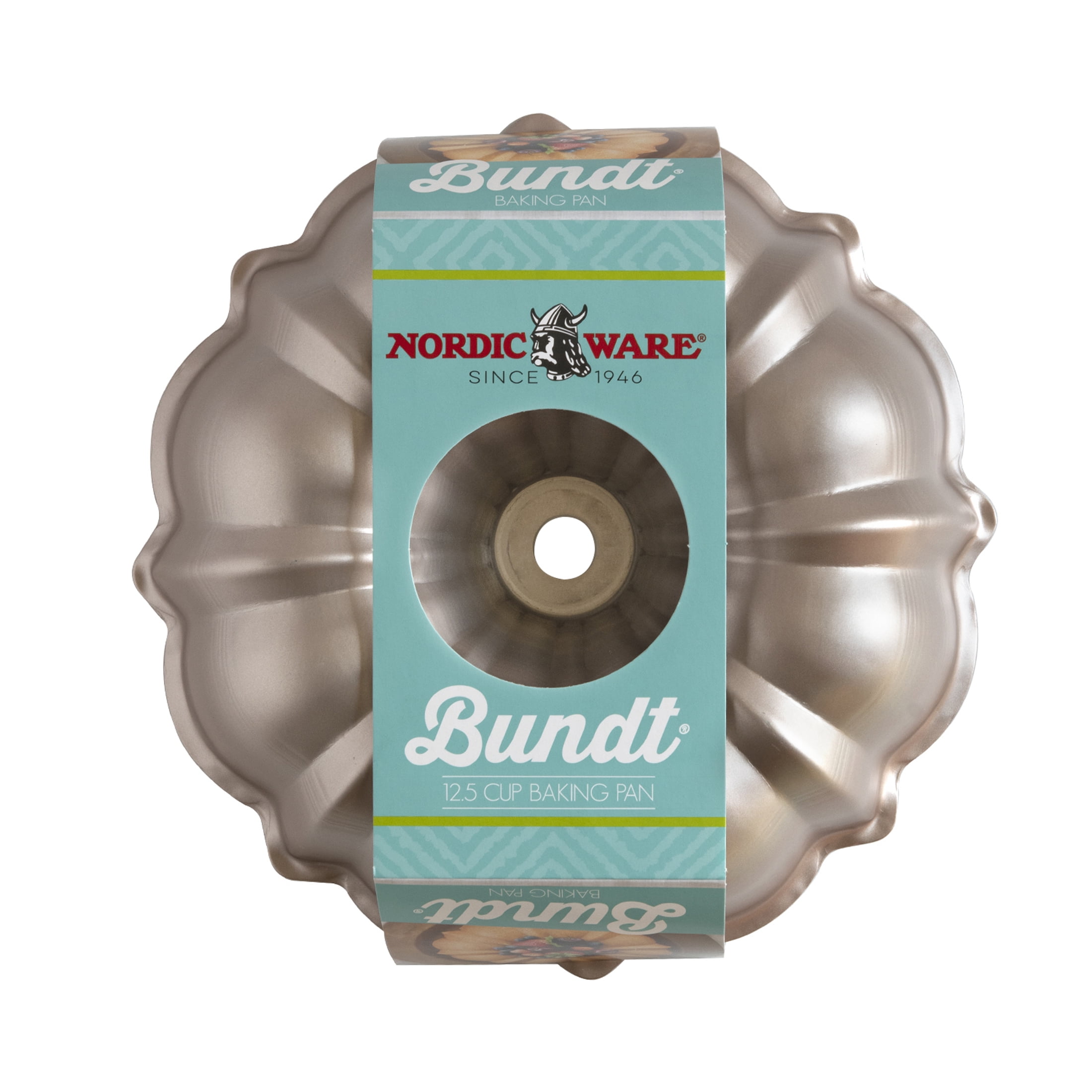 Nordic 51122 Ware Formed Bundt Cake Pan, 12 Cup - Bed Bath & Beyond -  14560689