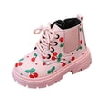 thumbnail image 5 of LvhaoGJOB Ankle Boots for Kids Lace-Up Design Side Zipper ankle boots short boots All Season Footwear, 5 of 8