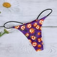thumbnail image 5 of HUITKMM Underwear Womens Seamless Womens Underpants Fashion Comfort Pattern Panties Low Rise Soft T Back G String Panties, 5 of 5