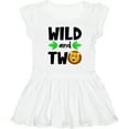 thumbnail image 3 of Inktastic Wild and Two Cute Lion Birthday Girls Toddler Dress, 3 of 5