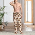 thumbnail image 2 of Naloa Turkey And Thanksgiving3 Pajama Pants Men, PJ Bottoms, Sleep & Lounge Pants-X-Large, 2 of 6