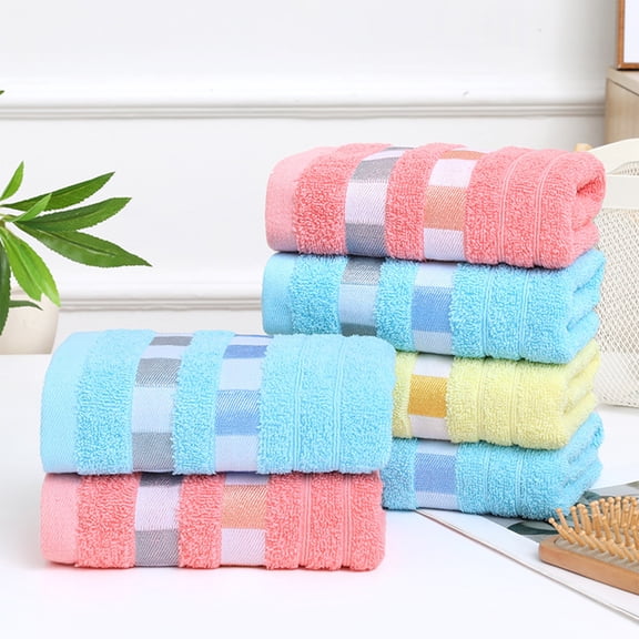 Bathroom Hand Towels, 14x30" 600 GSM 100% Cotton - Ultra Soft & Highly Absorbent Face Towels, Hotel Spa Quality by PALIFEUR