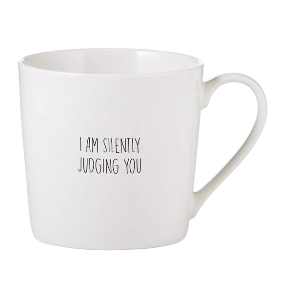 Christian Brands D4443 Cafe Mug - Silently Judging