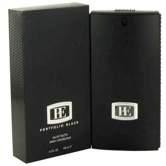 PORTFOLIO Black * Perry Ellis 3.4 oz / 100 ml Eau De Toilette (EDT) Men Cologne