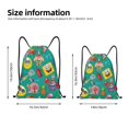 thumbnail image 2 of Pofeuu SpongeBob SquarePants for Water-Resistant 210D Drawstring Bag Compact Foldable Design Gym Yoga Travel Essentials Lightweight Carryall-Medium, 2 of 6