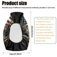 thumbnail image 7 of Uorisanigo ATV Seat Cover Breathable American Flag Horse Dirt Bike Seat Cushion Cover for Polaris Sportsman 570 450 850, Polaris Scrambler 400 500 850 1000, Honda Rancher 420, 7 of 7