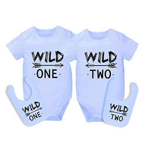 Twin Goals Princess Twins Baby Vests Babygrow Baby Twin Gifts Set Baby Shower 
