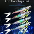 Luya bait slow shake long shot mackerel Bank throw sequins sea fishing
