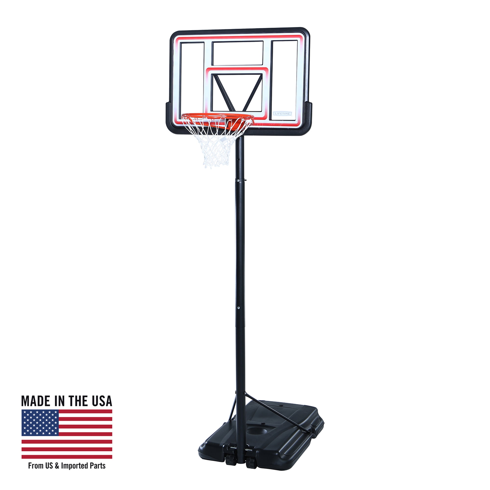Lifetime 44" Pro Court Portable Basketball System, 1269