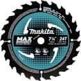 thumbnail image 3 of Hoja de sierra circular Makita B-61656-10 24T con punta de carburo, 3 of 8