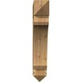 thumbnail image 2 of Ekena Millwork 6"W x 30"D x 34"H Legacy Arts & Crafts Rough Sawn Bracket, Western Red Cedar, 2 of 4