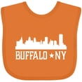 thumbnail image 3 of Inktastic Buffalo New York NY Cities Skyline Boys or Girls Baby Bib, 3 of 4