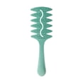 thumbnail image 1 of Curly Hair Styling Comb with Extended Bouncing Teeth for Gentle Detangling and Scalp Massage, 1 of 4