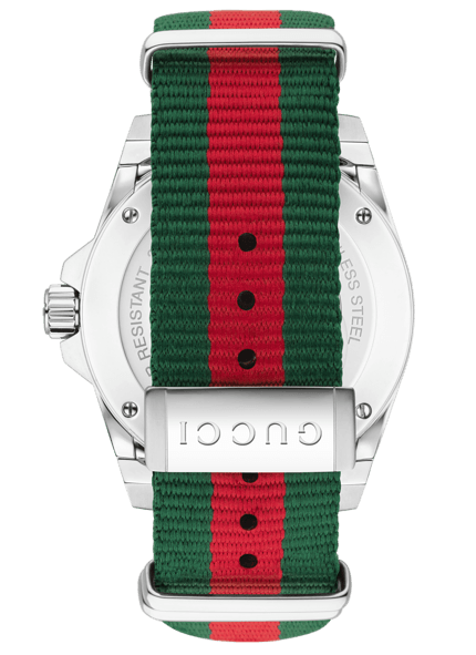 Gucci YA136206 Dive 45MM Men's Green 