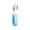 D, variant on Ycandiee Baby Self Feeding Training Spoon, Cute Circle Toddler Training Utensils, Toddler Utensils Baby Utensils Toddler Spoons, Children Safe Spoons self feedig-Dishwasher Safe