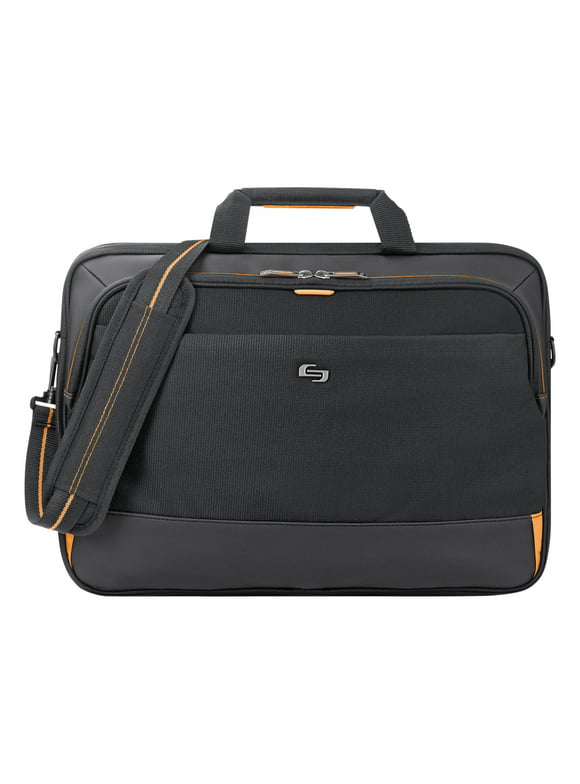 Solo, USLUBN3004, US Luggage Urban Ultra Laptop Case, 1 Each, Black,Gold