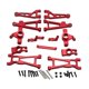 thumbnail image 3 of Accesorios de Actualización de Metal 1/16 Reemplazo de Piezas de Automóvil de Control Remoto Piezas de Reparación de Aluminio para 16208 16209 Profesi Rojo, 3 of 8