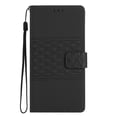 thumbnail image 2 of For Iphone 14 Plus Diamond Embossed Skin Feel Leather Phone Case With,iPhone 15 Pro Max, 2 of 6