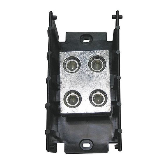 Power Distribution Block, Open, 2 Pole, 620 A Copper, 600 V AC/DC