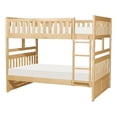 thumbnail image 1 of Lexicon Contemporary Wood and MDF Board Full/Full Bunk Bed in Natural Pine, 1 of 6