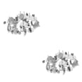 thumbnail image 2 of bedienty 100 Sets Ear Stud Tray Making Findings Earrings Stoppers Bottom Craft Hypoallergenic Earring Accessory Adults Using Steel Color/ 12mm 2Set, 2 of 6