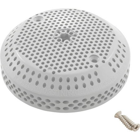 

Suction Cover BWG/GG 3-3/4 124 gpm White w/Screws