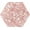 Pink, variant on Industry Tile 9"x10" Terrazzo Hexagon Porcelain Matte Pink Floor and Wall Tile (1 Sample)