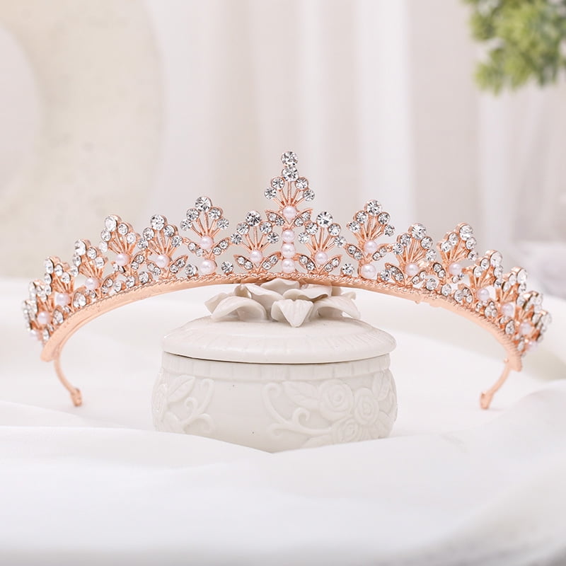 Crystal Tiara Hair Headband Wedding Queen Bridal Rhinestone Bride Crown Pageants Crystal Tiara Hair Headband Wedding Queen Bridal Rhinestone Bride Crown Pageants