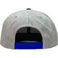 thumbnail image 5 of Pro Style Classic Snapback Wool Blend Plain Basic Cap Hat, 5 of 7