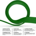 thumbnail image 6 of DXM SPORTS Brazilian BJJ Jiu Jitsu Karate Belt - Green, 280cm, 6 of 6