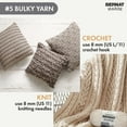 thumbnail image 4 of Bernat® Maker™ #5 Bulky Cotton fil, 8.8oz/250g 317 Yards, 4 of 8