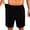Black, variant on TKKCS Mens Mesh Athletic Running Shorts with Zipper Pockets- Quick Dry Elastic Drawstring Waist Moisture Wicking Relaxed Fit Breathable Workout Gym Shorts Navy Size 2XL