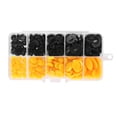 thumbnail image 1 of Ojos de juguete y narices, 180 piezas de plástico para animales de peluche, narices y ojos de osito de peluche, mayor durabilidad, 1 of 14