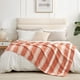 thumbnail image 1 of Manta Snuggle Sac naranja de microfibra ultrasuave, 150 x 200 cm, 1 of 8