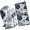 Blue Pioneer Flower, variant on Blue Pioneer Flower Kitchen Oven Mitt and Pot Holder Sets 2 Pcs for Baking, Cooking and Grilling, Heat Resistant Up To 392 °F